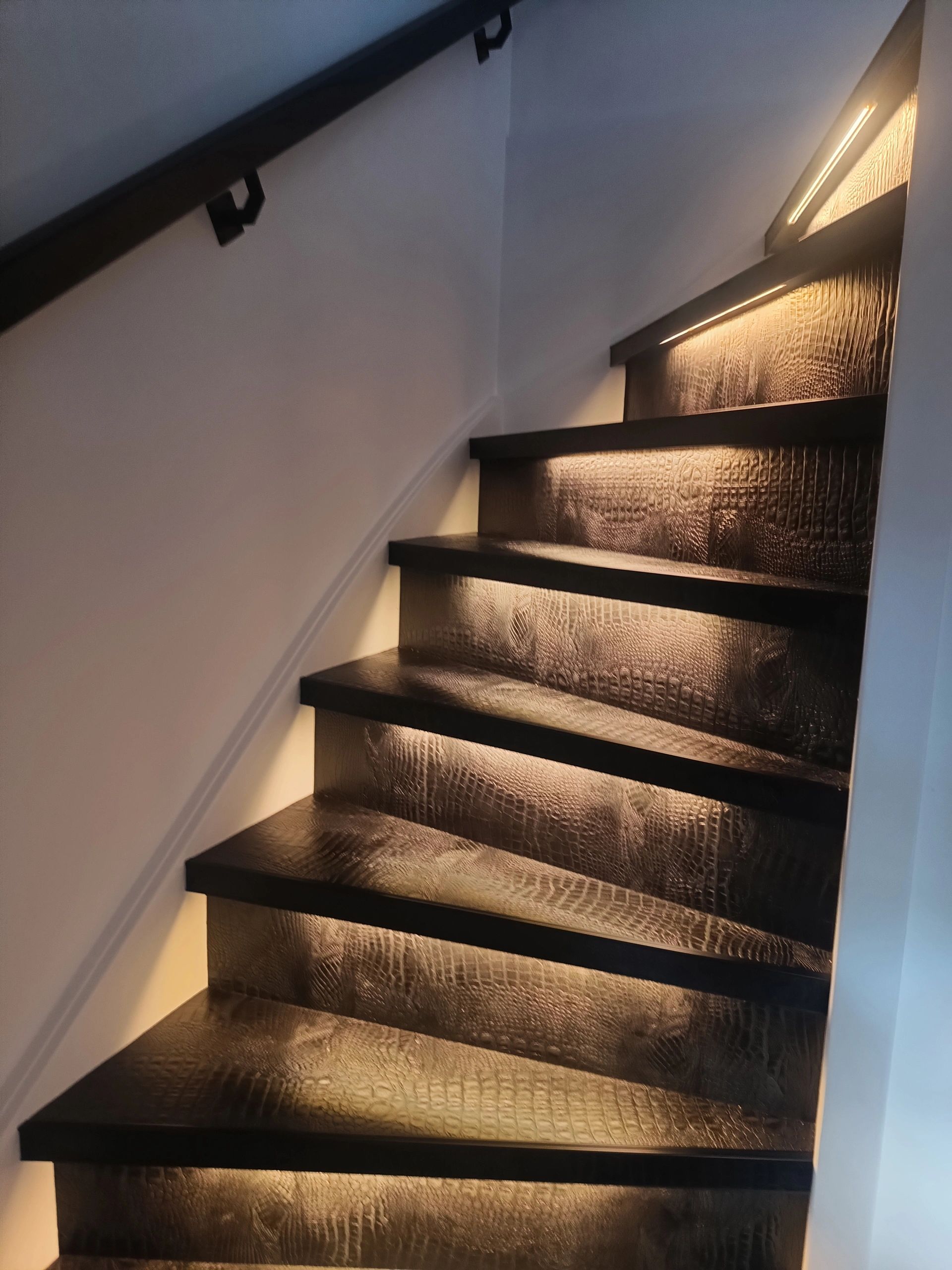 Trapverlichting COB led strip Warm Wit complete set 50 CM