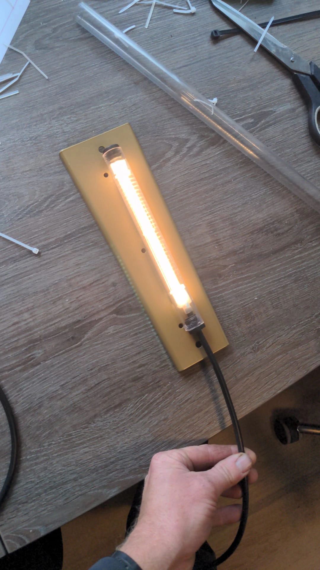 6 meter led strip WARM WIT PRO - 1440 leds