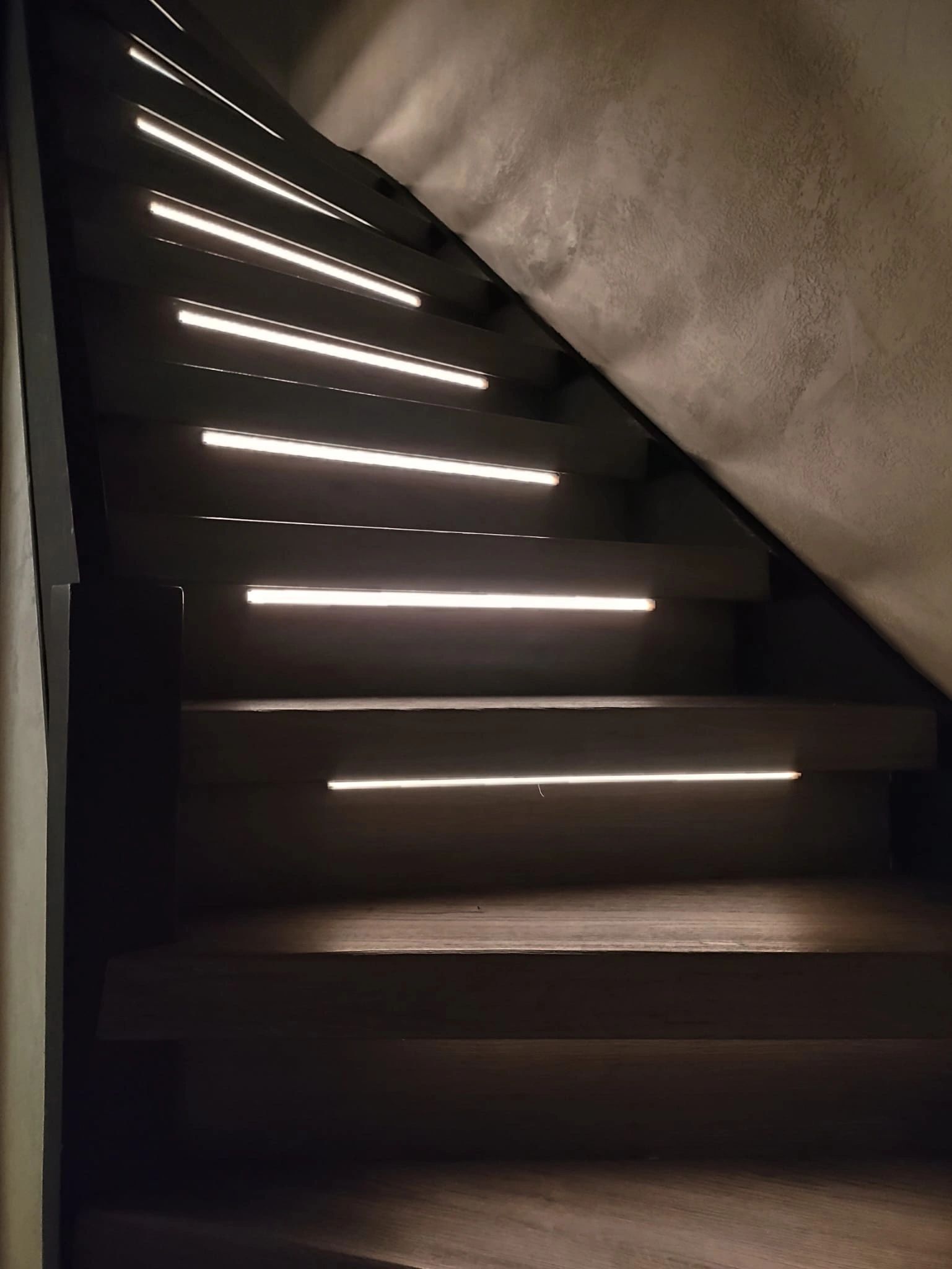 Losse trapverlichting COB led strip Helder Wit