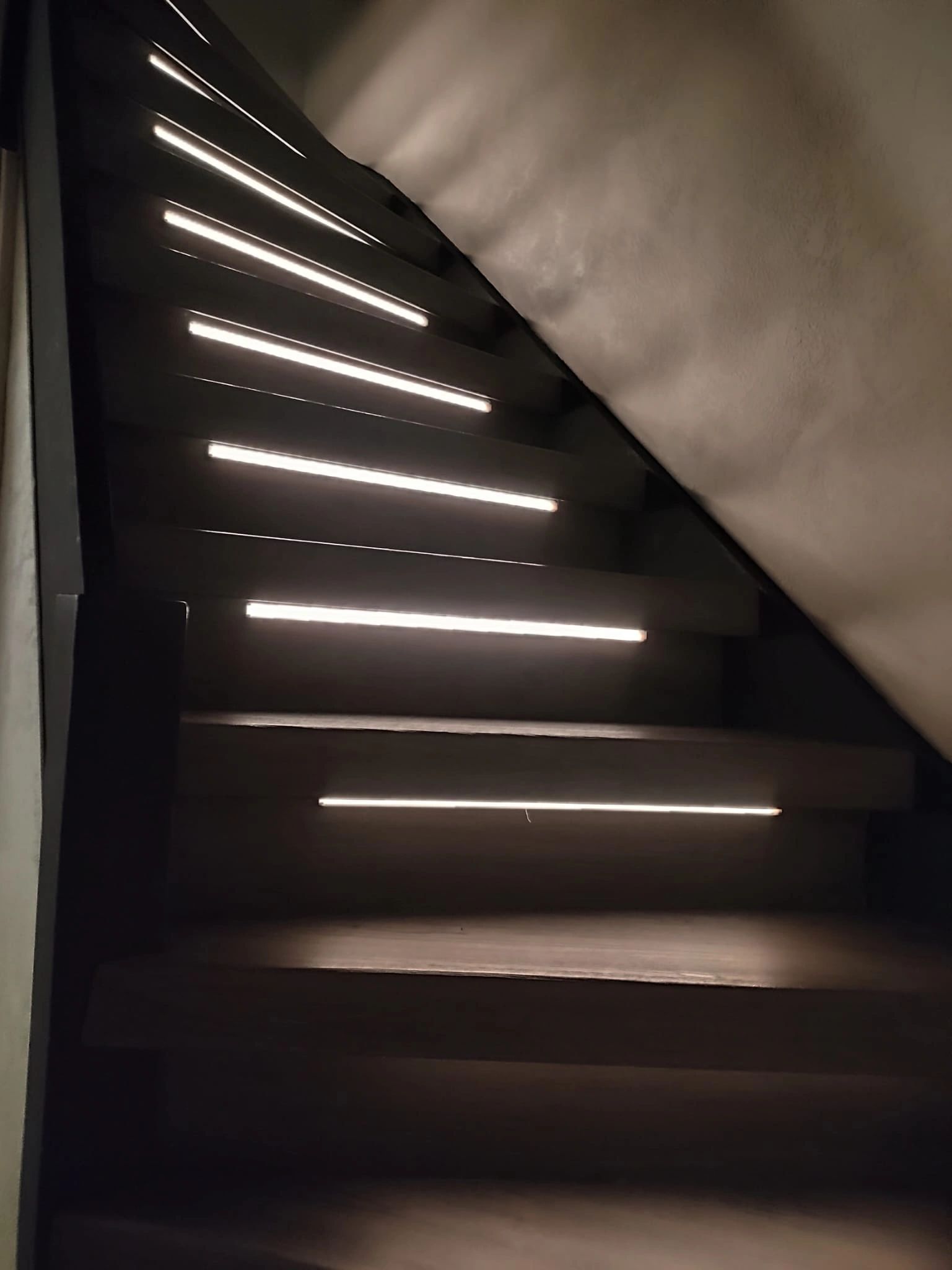 Losse trapverlichting COB led strip Helder Wit