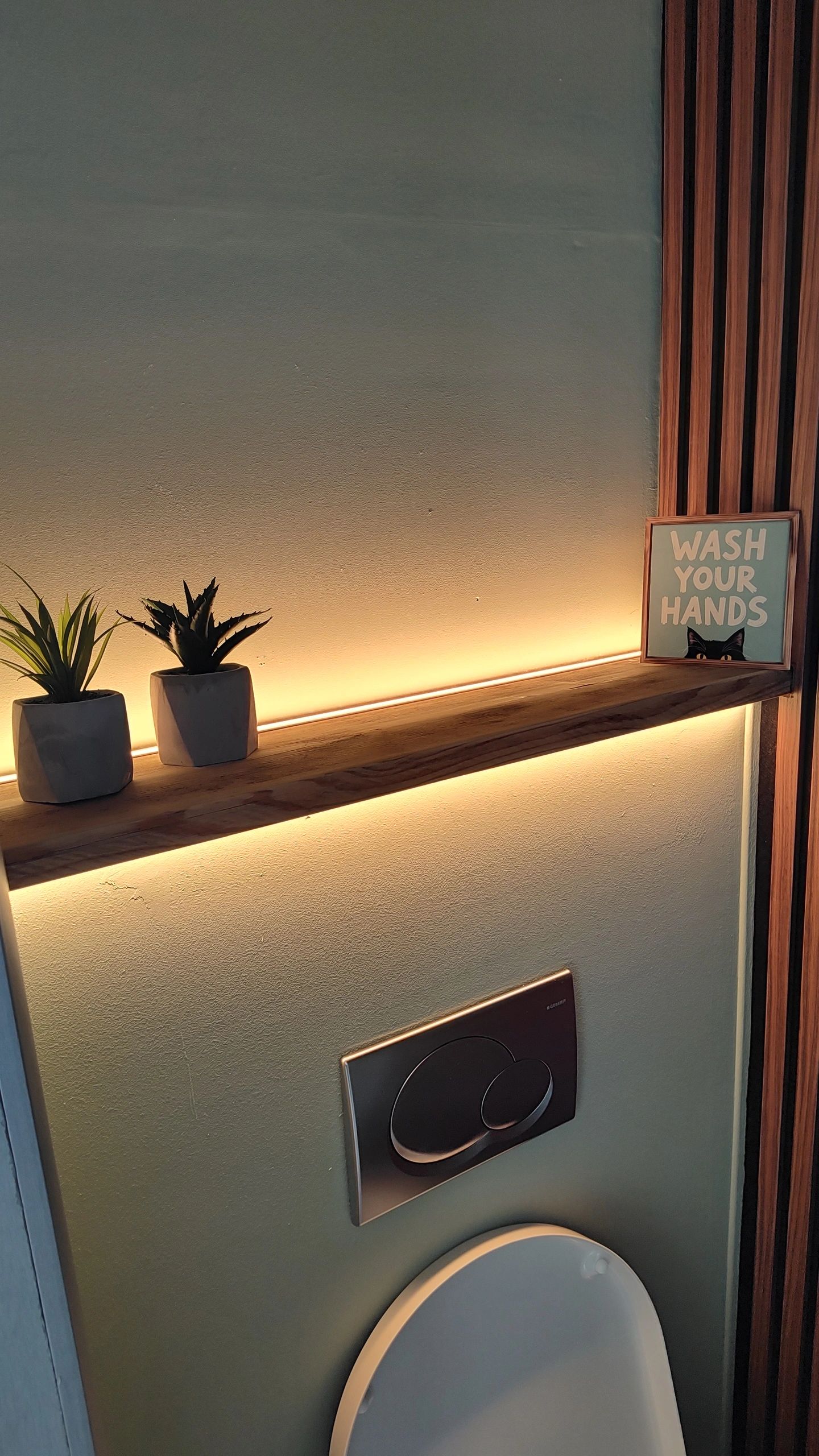 Aluminium ledstrip profiel zwart inbouw 2M Slim Line - 7 mm hoog - Compleet met afdekkap