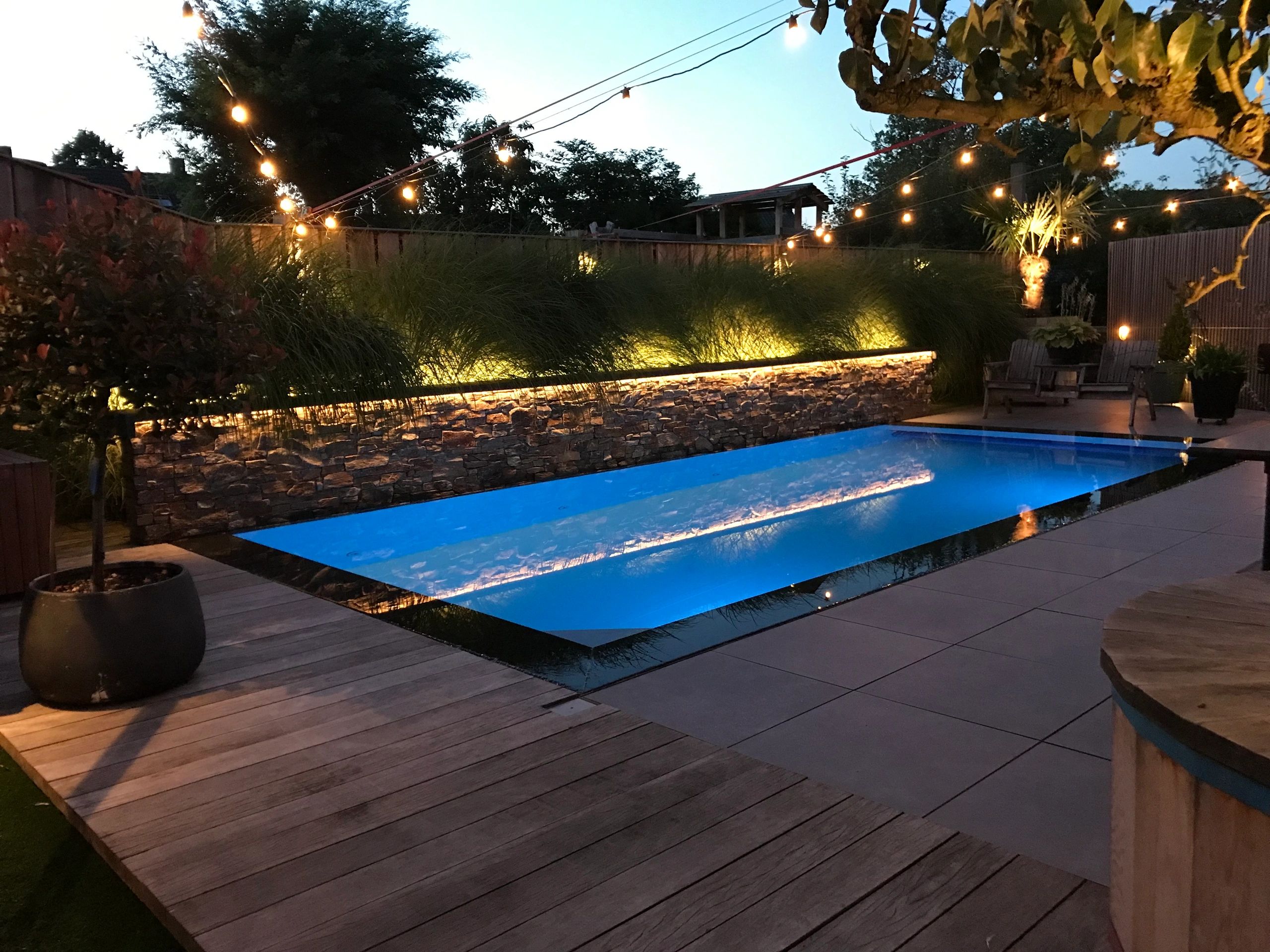1 meter led strip Warm Wit Pro - 240 leds