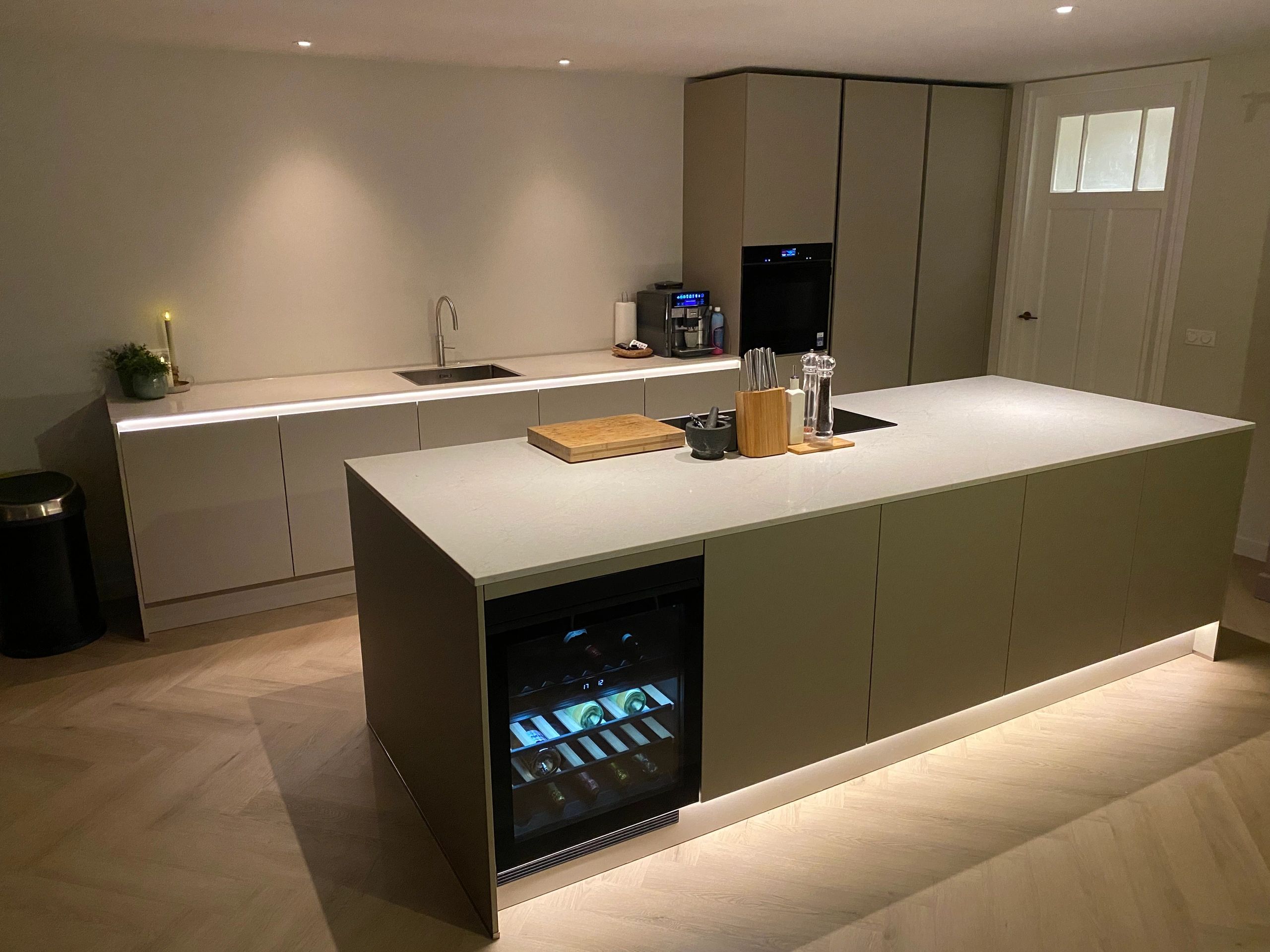 6 meter led strip Warm Wit Pro - complete set