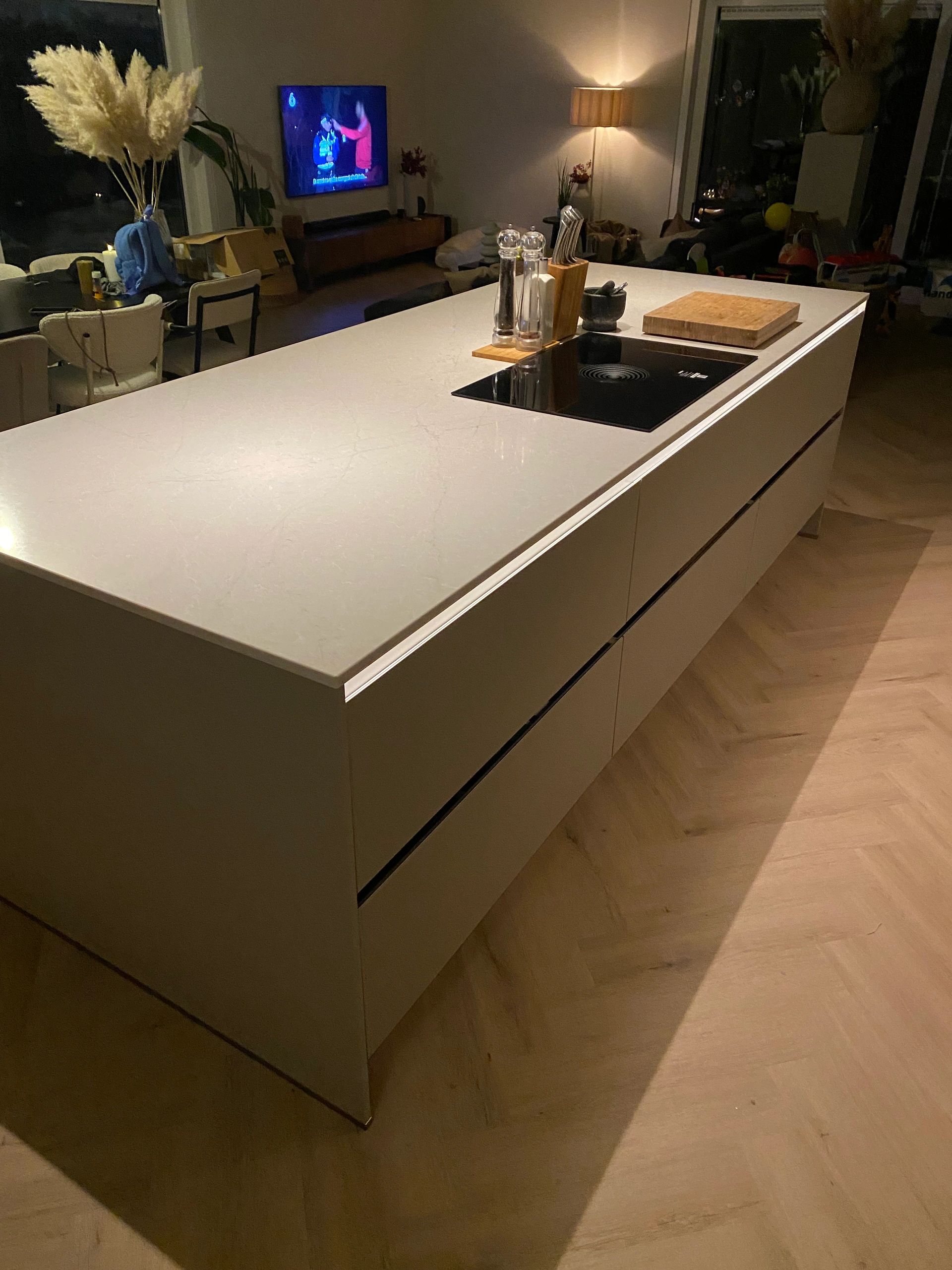 6 meter led strip Warm Wit Pro - complete set