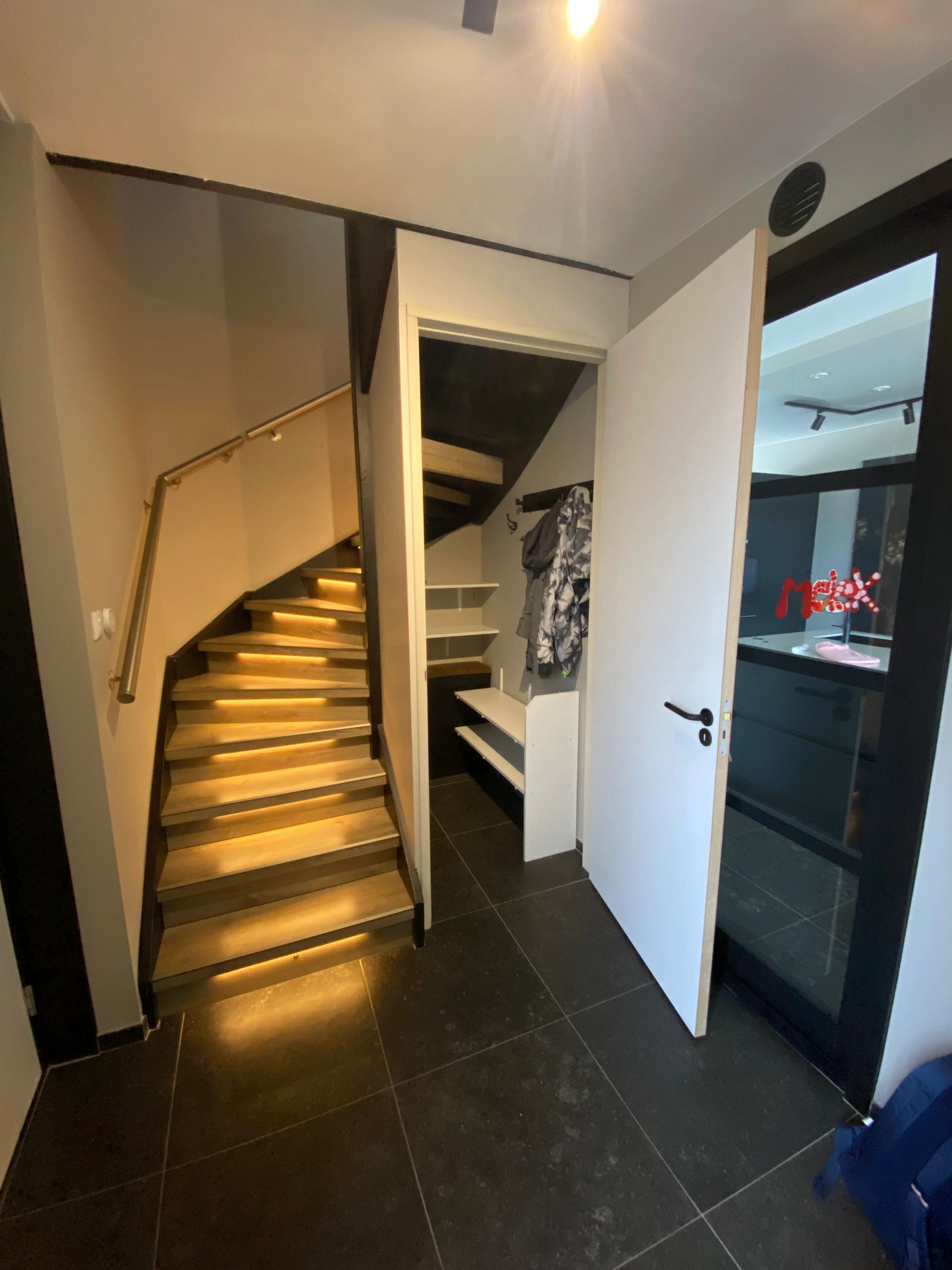 Trapverlichting Led strip Warm Wit 50 CM – Complete set inclusief profiel