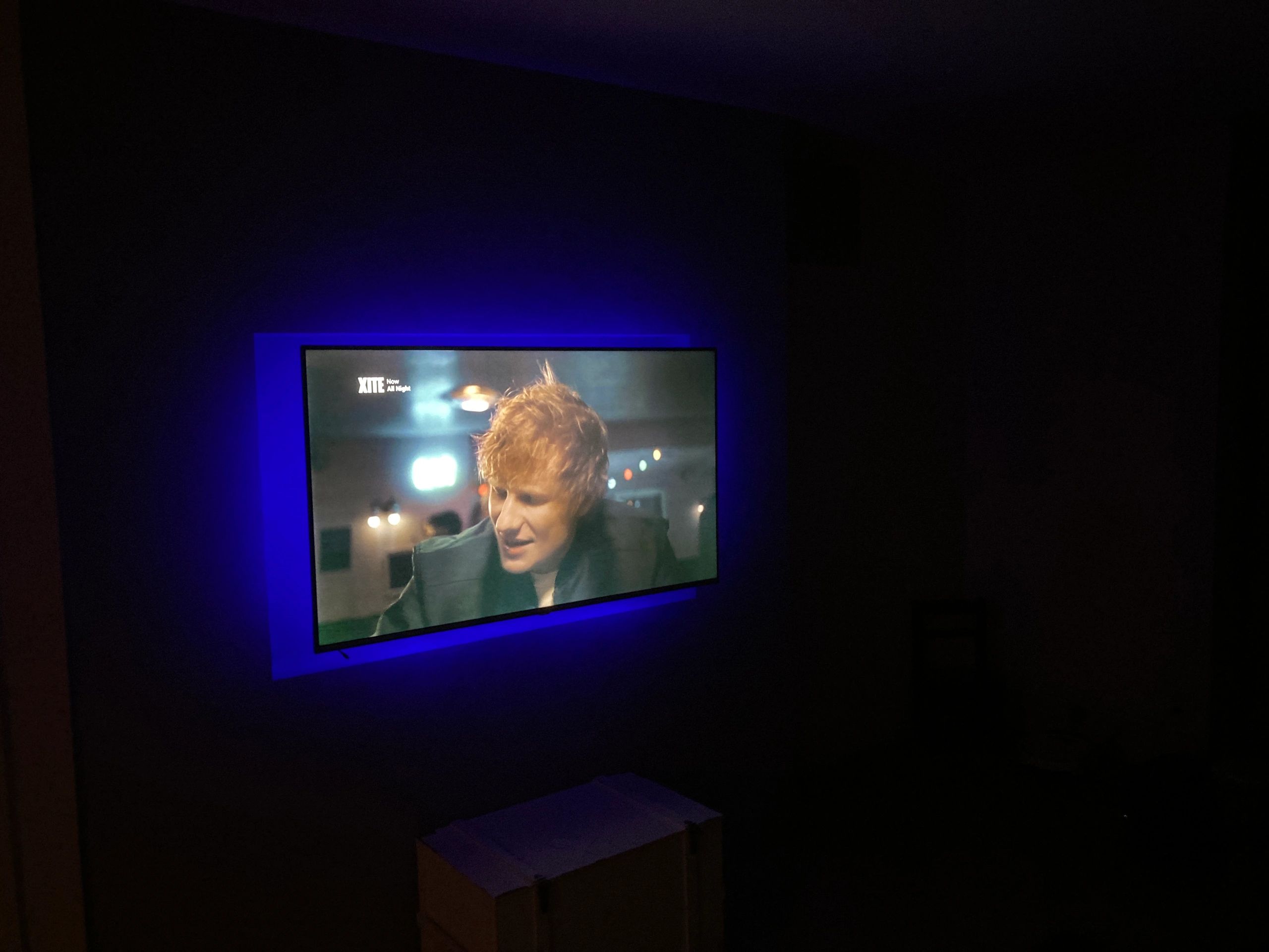 TV backlight set met 4 RGBWW ledstrips voor TV’s 40-50 inch