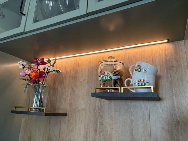 10 meter Warm Wit led strip COB met 600 leds per meter - complete set