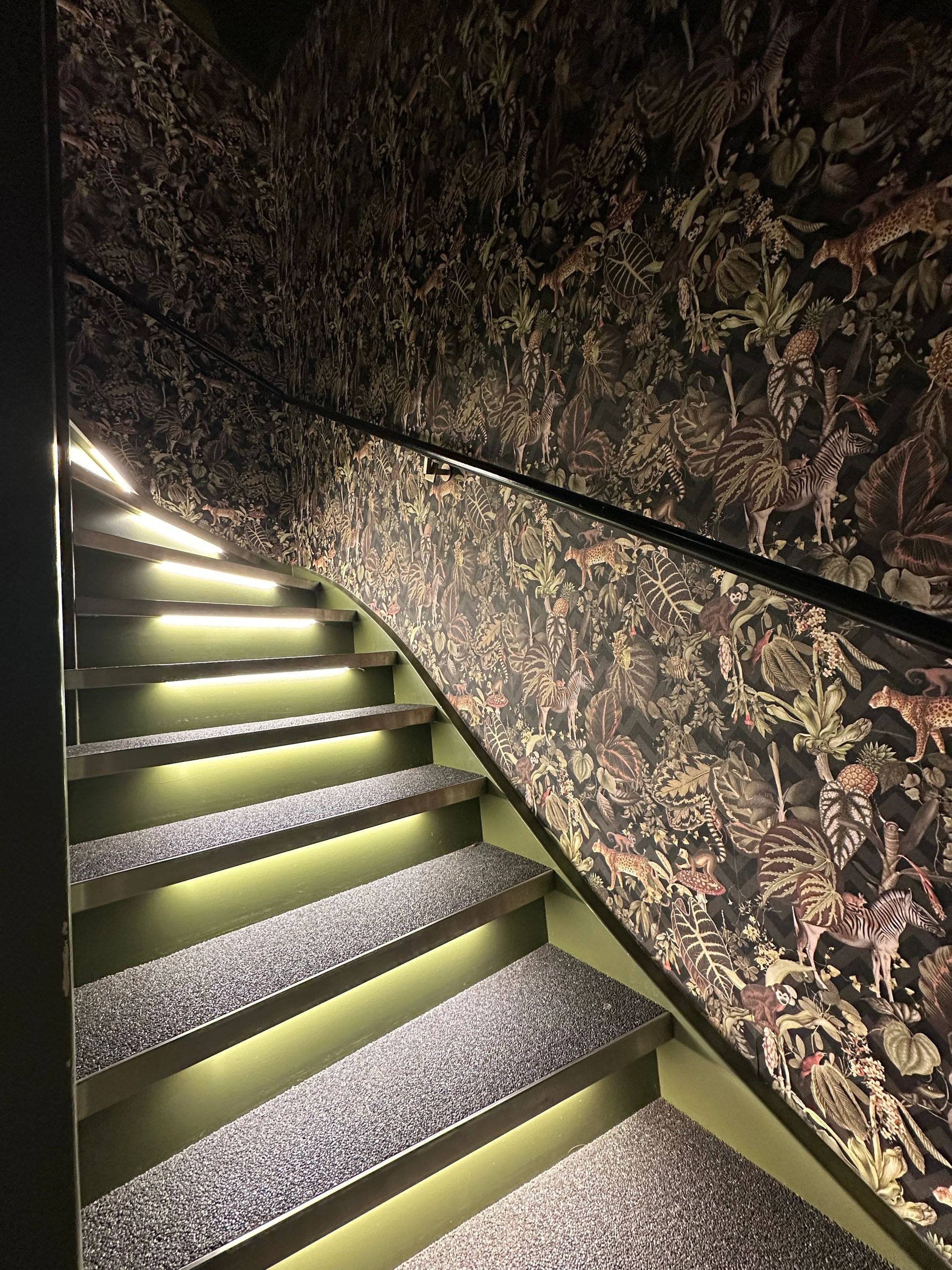 Trapverlichting COB led strip Warm Wit complete set 50 CM