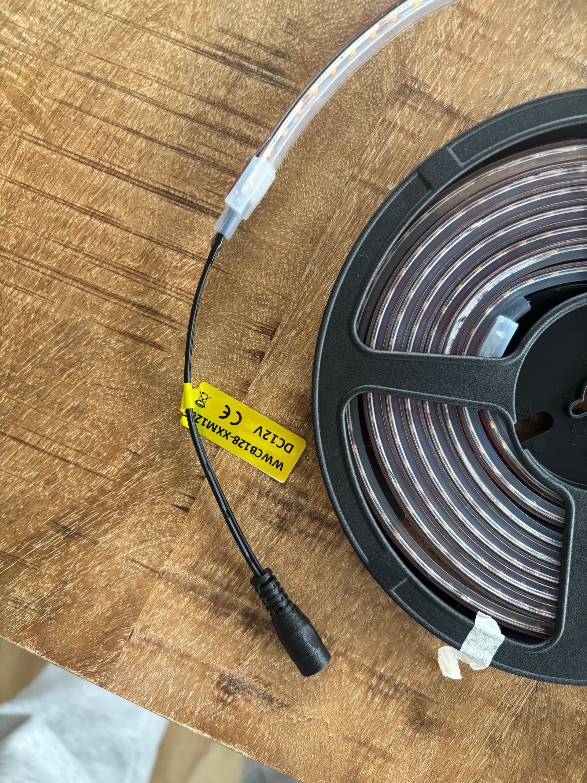 Ledstrip 4 meter warm wit Basic - losse strip met 128 leds per meter