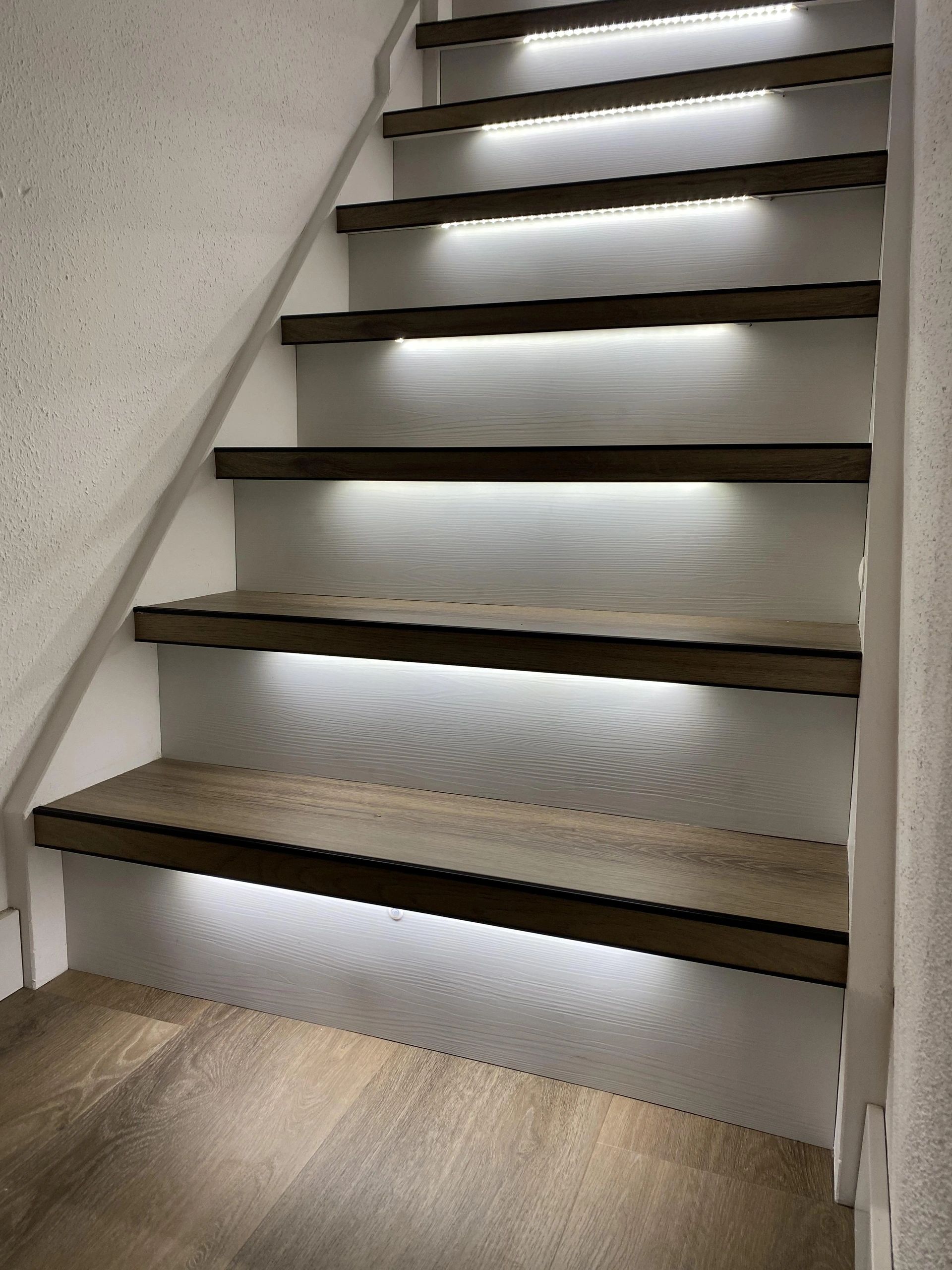 Trapverlichting Led strip Helder Wit – Complete set 50 CM