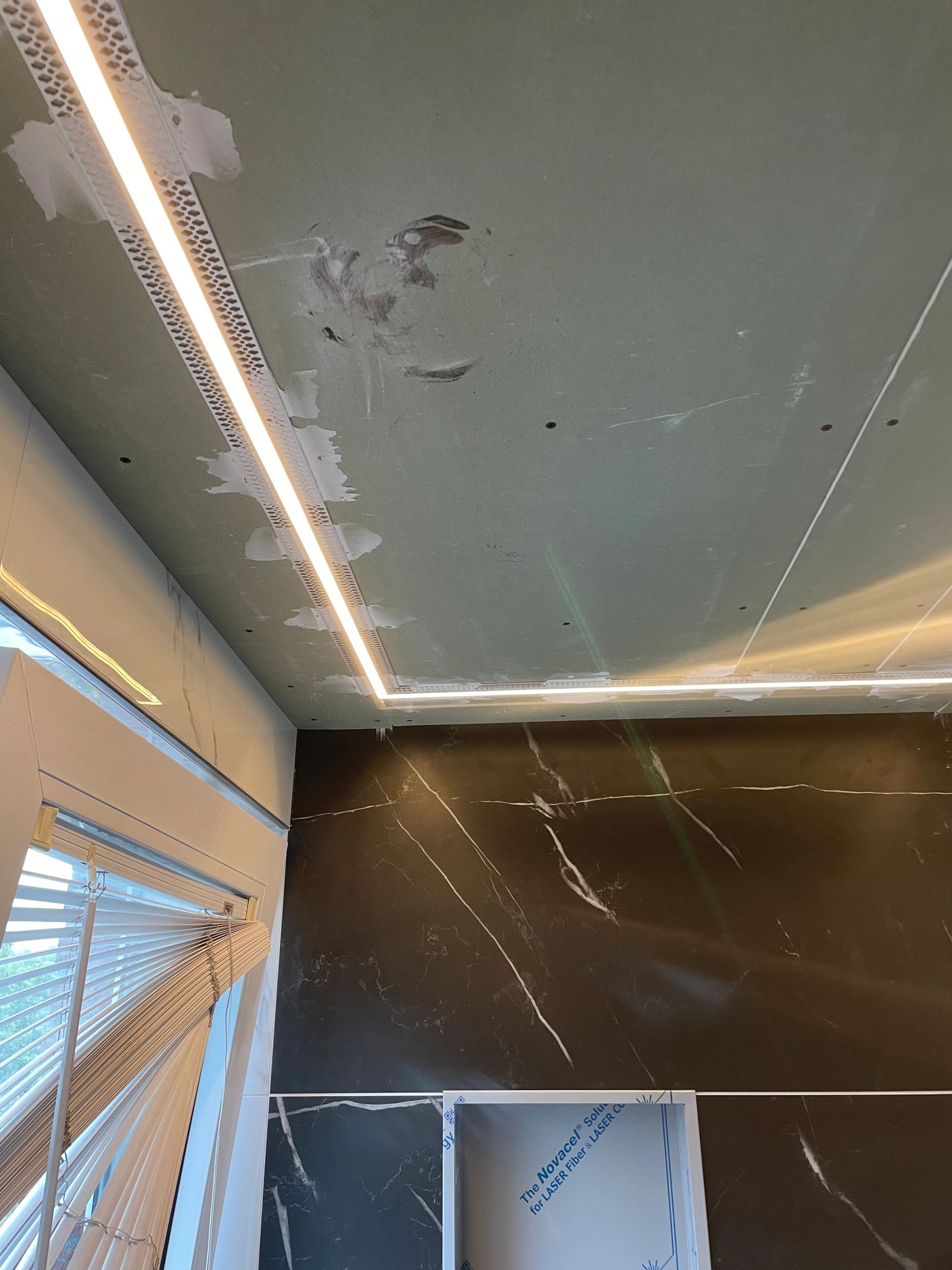 Led stuc profiel 1 meter smalle variant