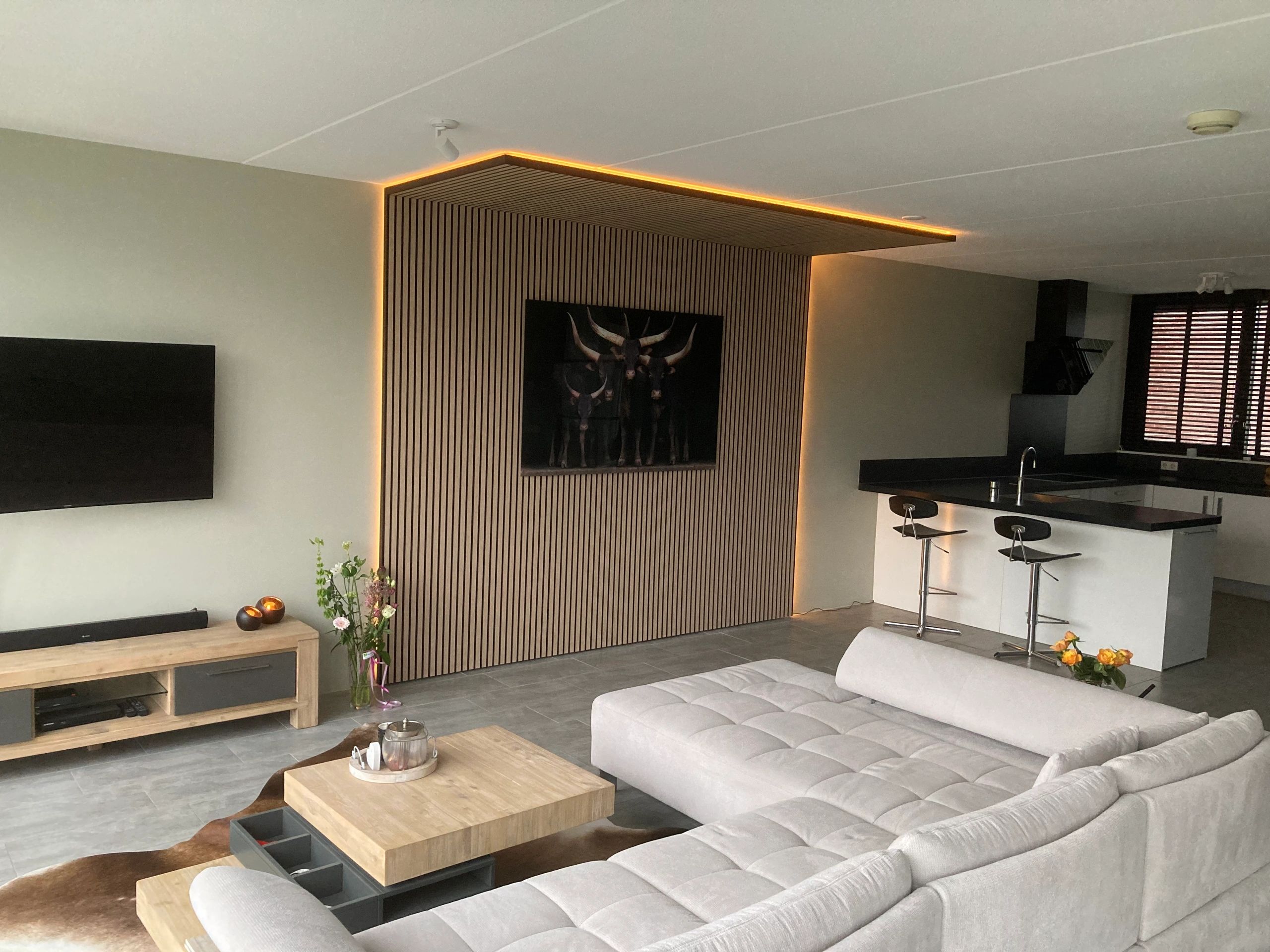 Losse draadloze dimmer voor 4-zone RF systeem