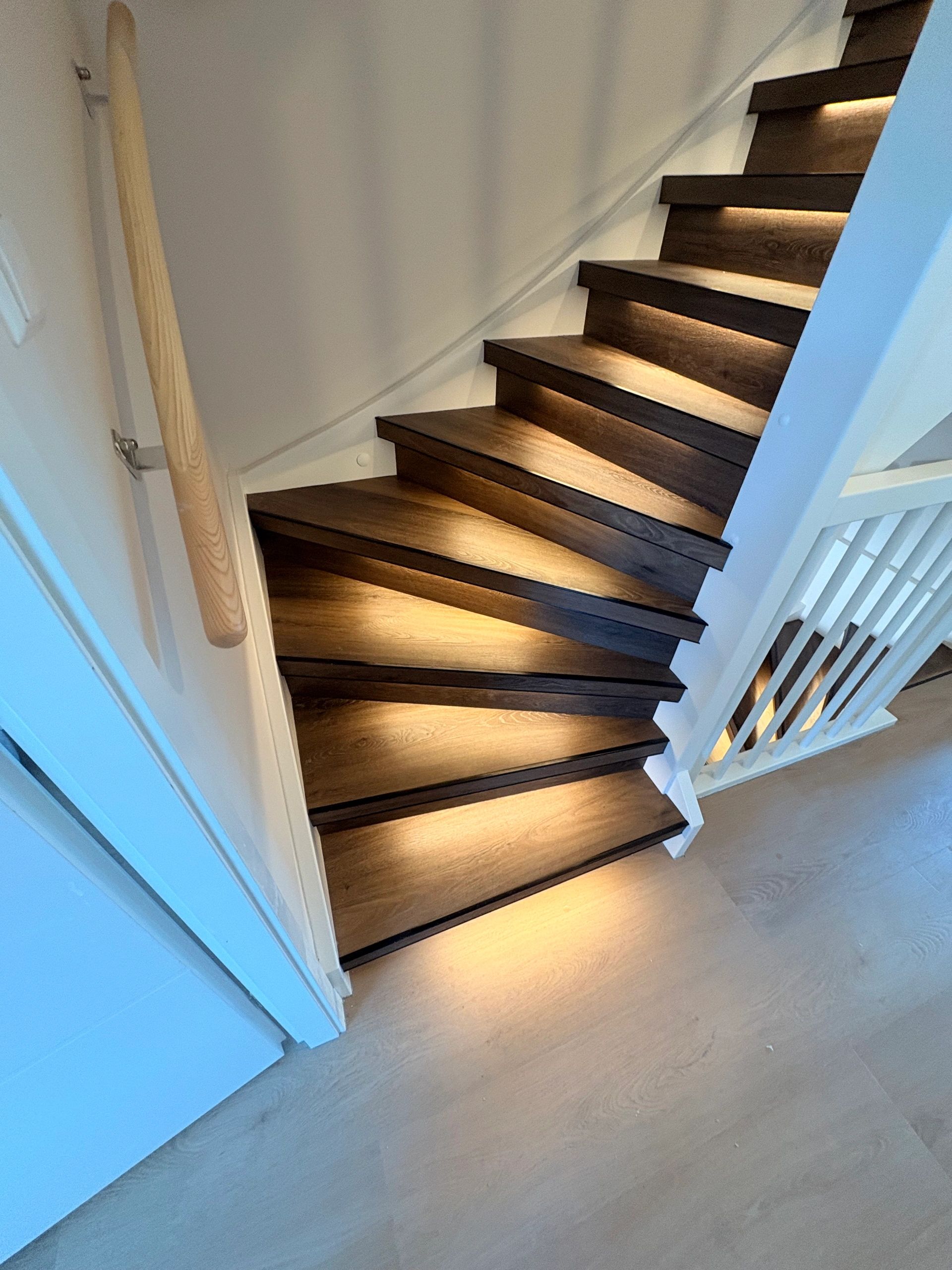 Trapverlichting Led strip Warm Wit complete set 50 CM