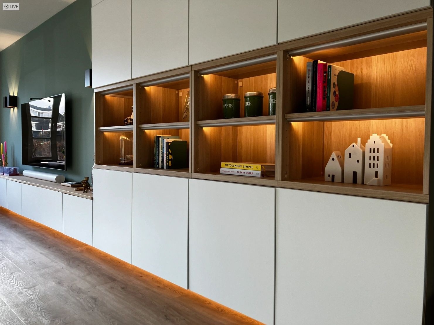 Led profiel 2 meter up light muur profiel