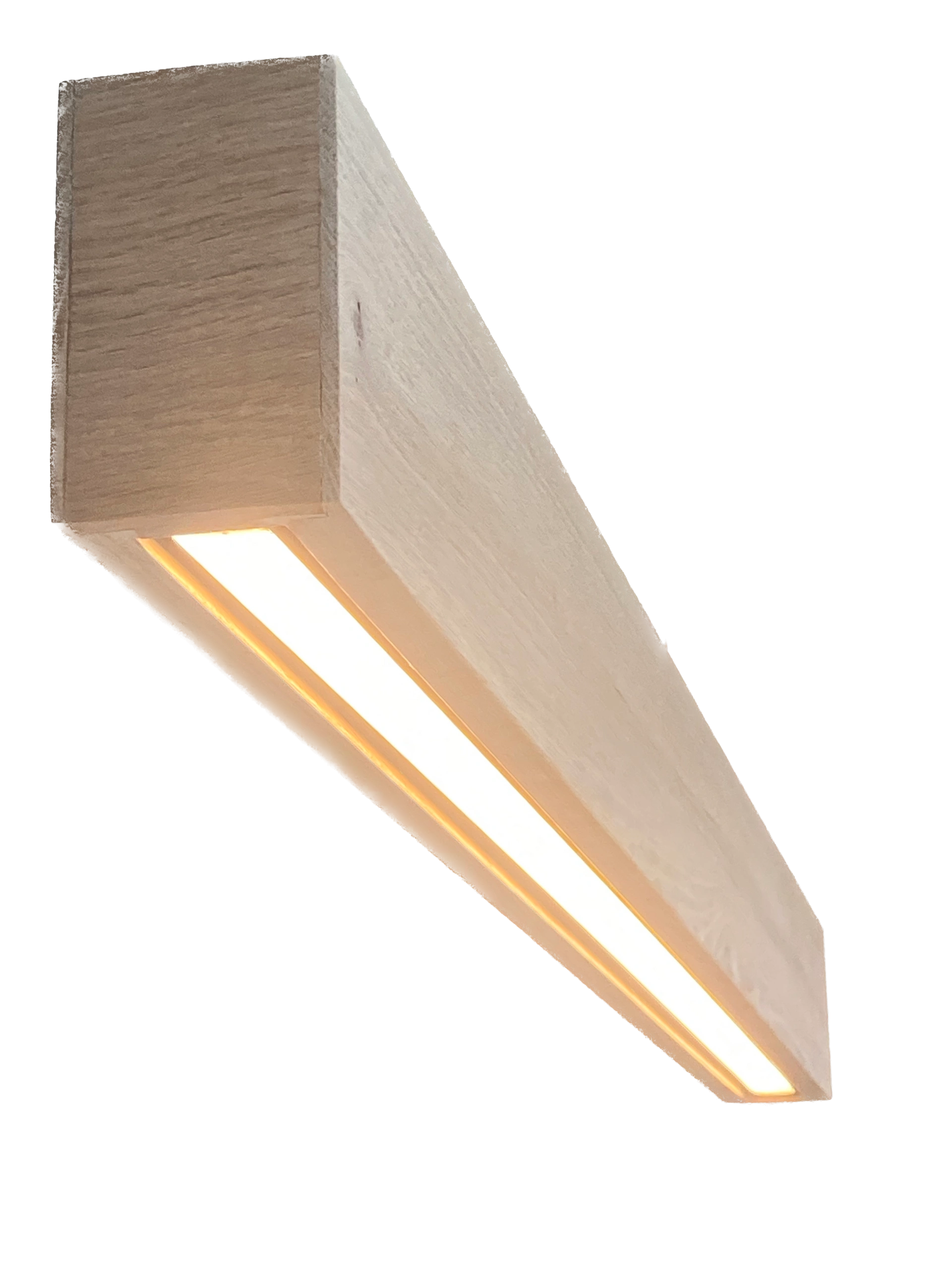Ledstrip profiel breed opbouw Laag model - compleet met afdekkap 1,5 meter