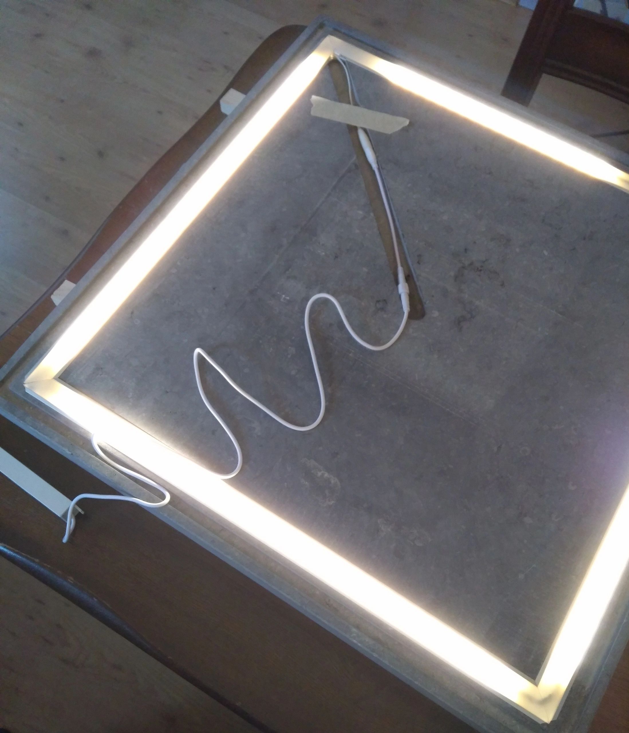 5 meter Warm Wit led strip voor buiten losse strip