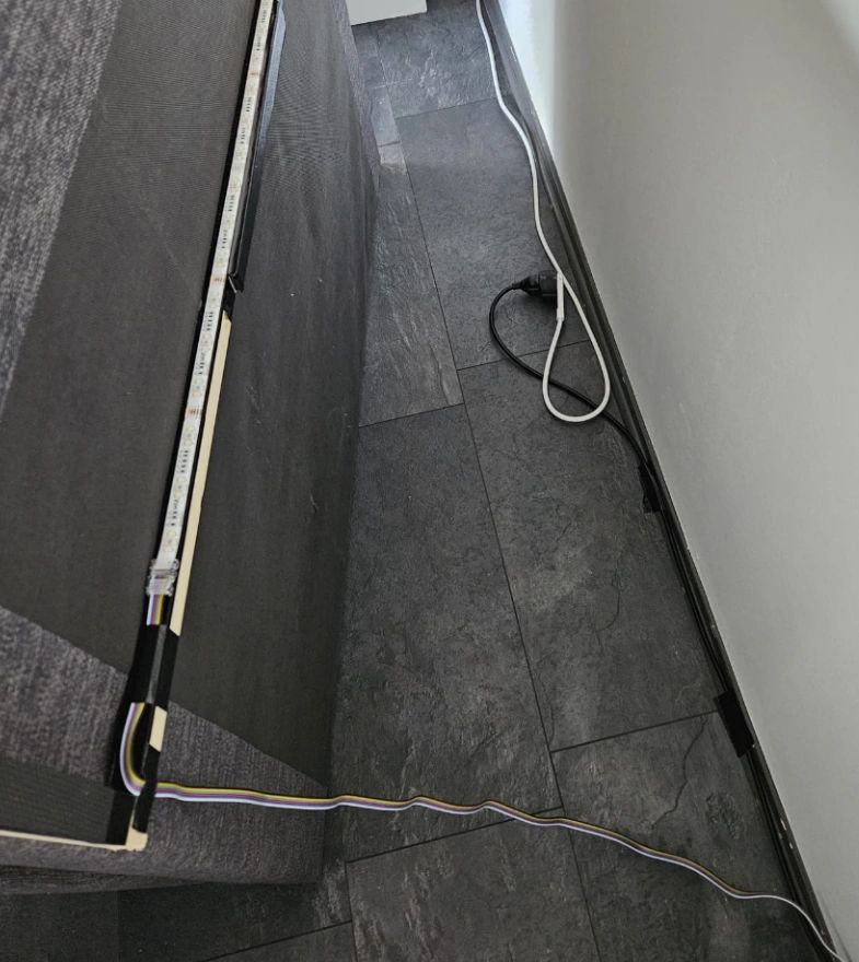 Koppelstuk tussen strip en kabel - RGBWW pro ledstrip IP20 - solderen niet nodig