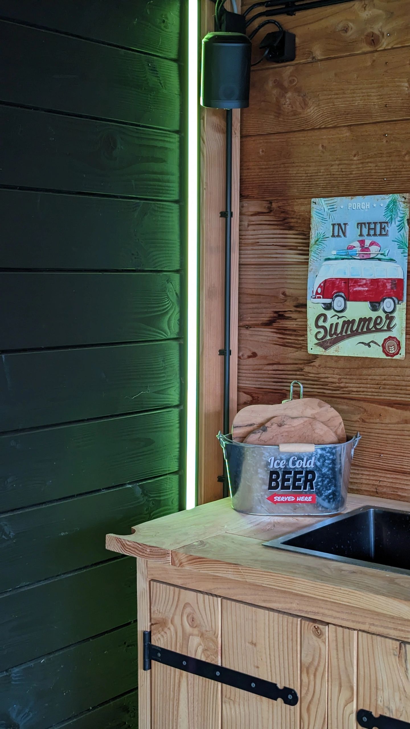 Aluminium ledstrip hoekprofiel zwart 2M breed - Compleet met afdekkap