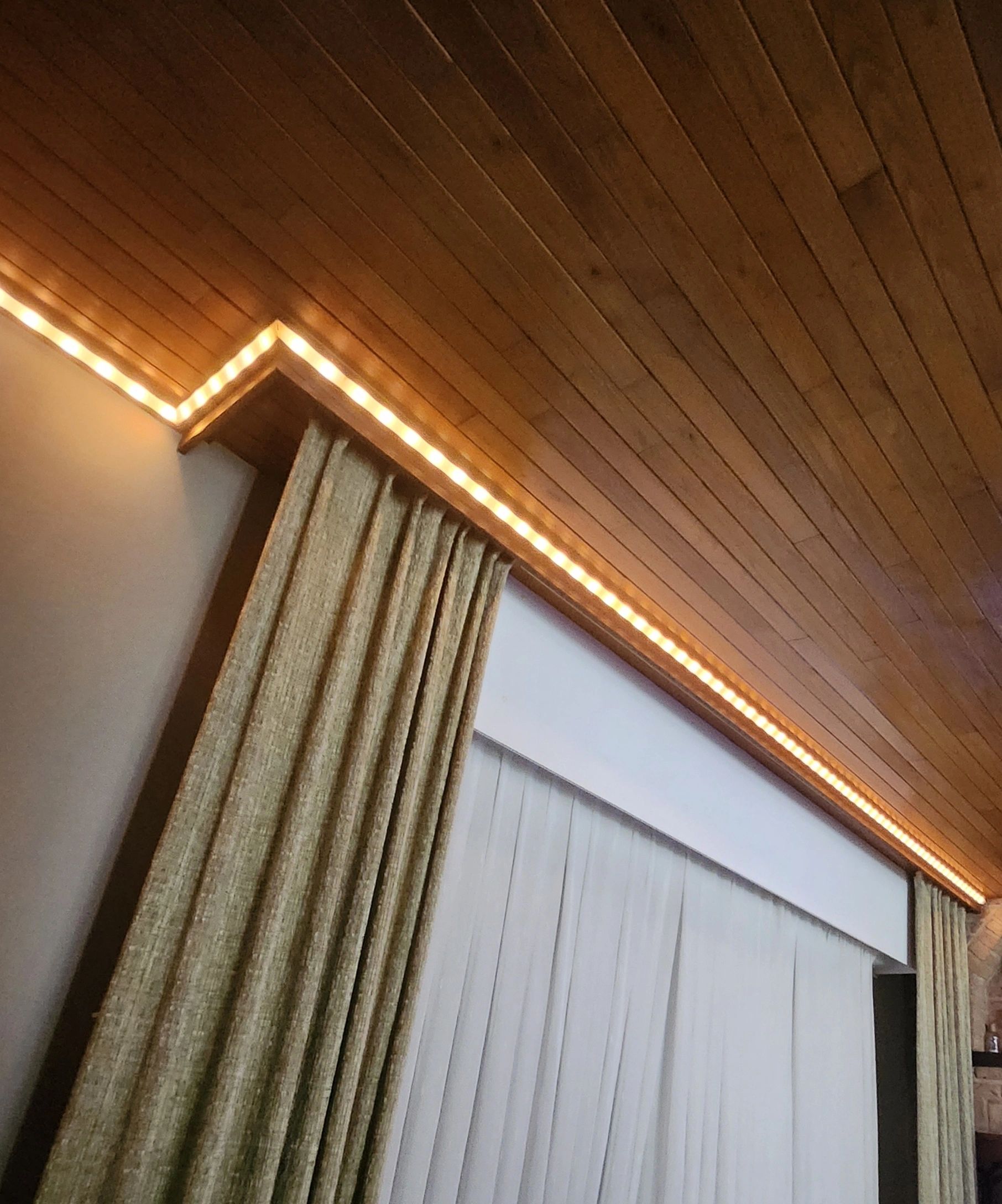 Aluminium ledstrip hoekprofiel zwart 4M breed - Compleet met afdekkap