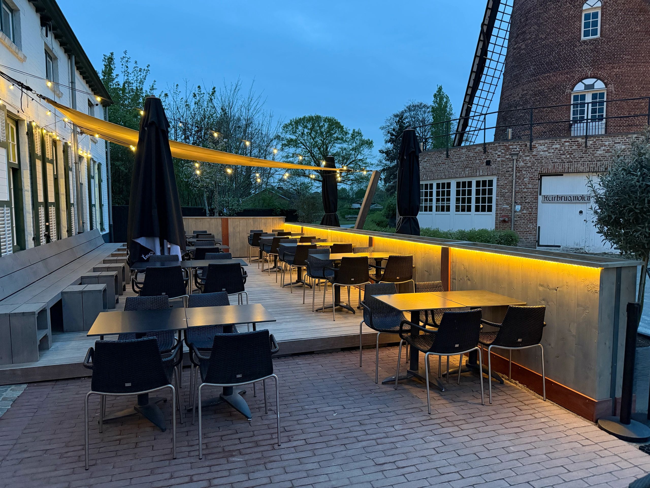 Schutting verlichting set 10 meter