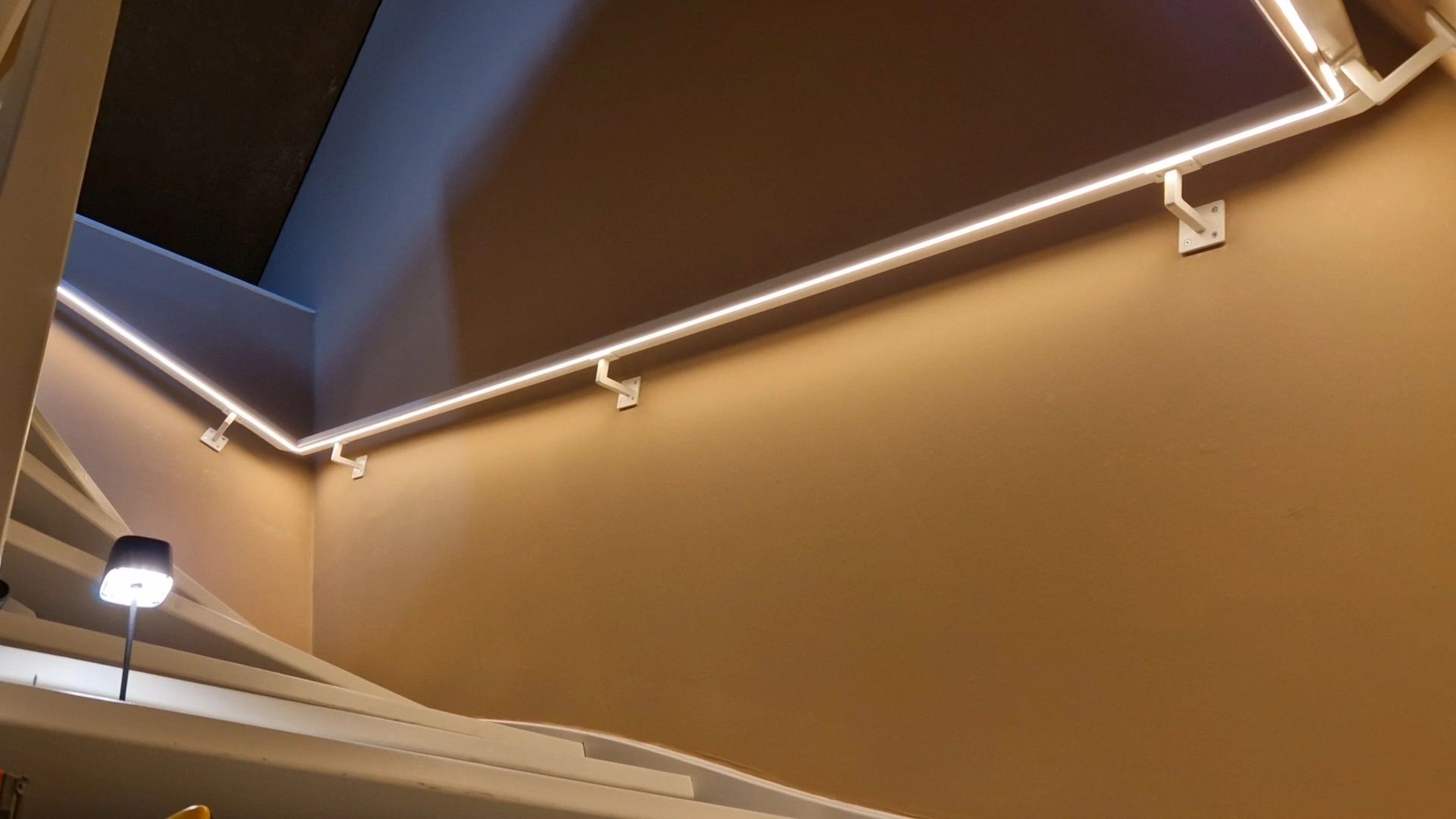 7 meter Neon Led Flex Warm Wit Midi recht - losse strip