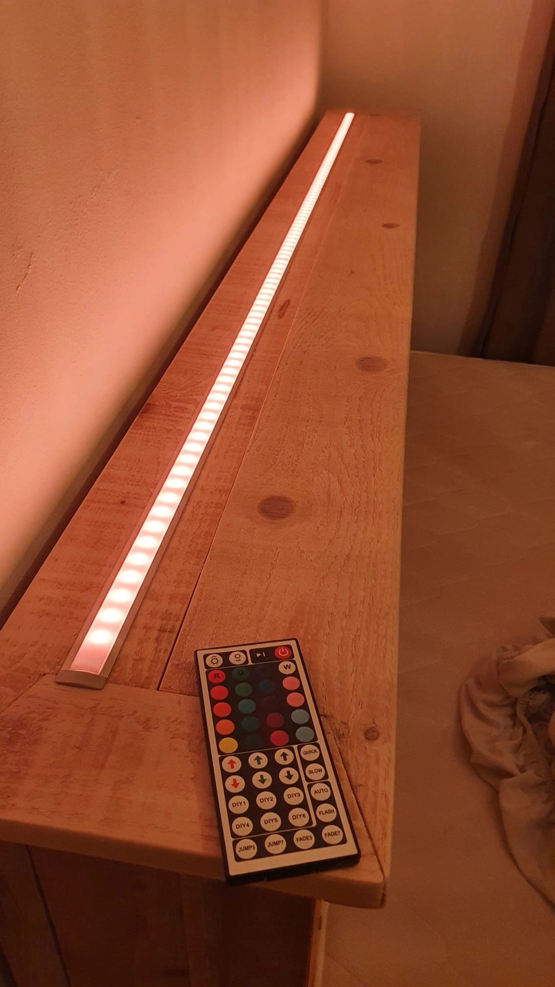 Led strip profiel inbouw Laag model - compleet inclusief afdekkap 2 meter 7 mm